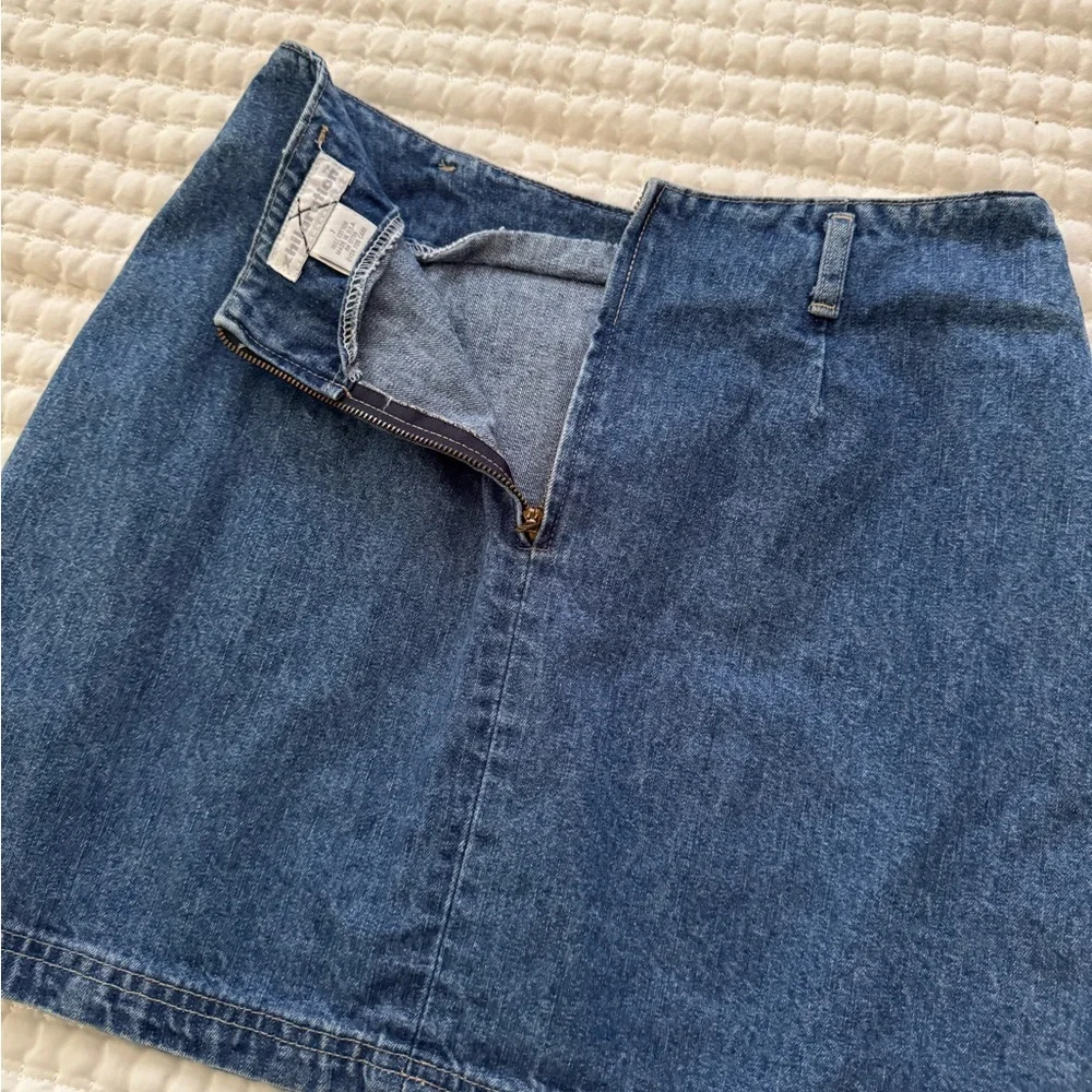 Vtg Xhilaration‎ Denim Mini Skirt
